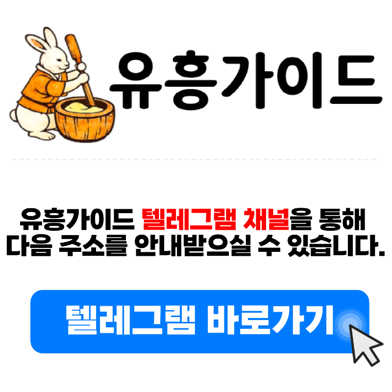 유흥가이드 텔레그램 채널안내.png